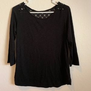 Black Half sleeve shirt